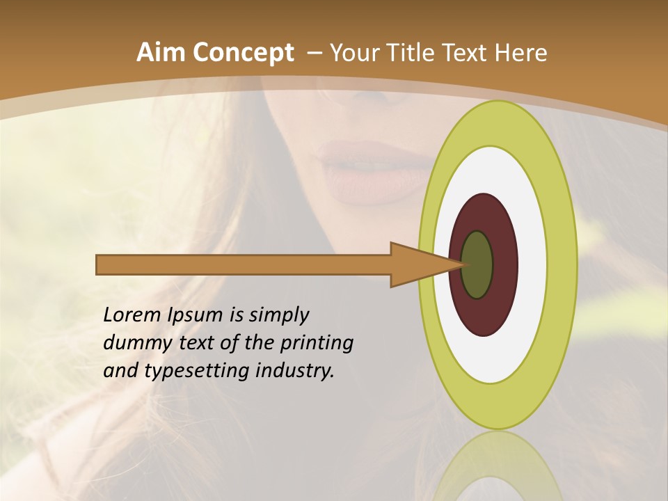 Purely Sensual Summer PowerPoint Template