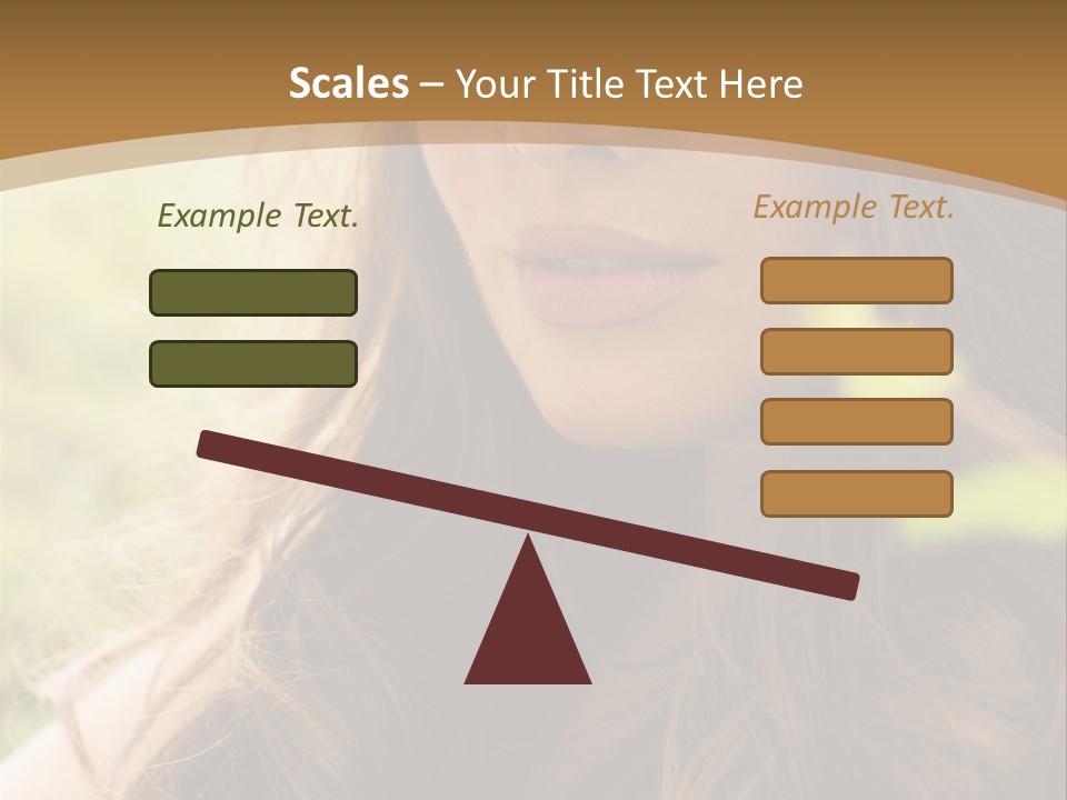 Purely Sensual Summer PowerPoint Template
