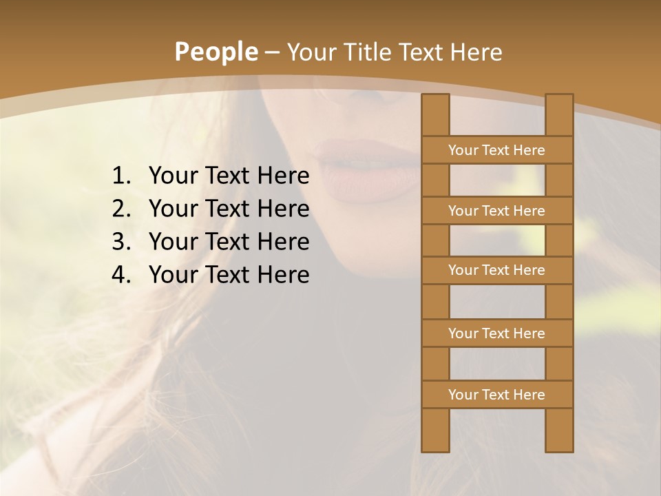 Purely Sensual Summer PowerPoint Template