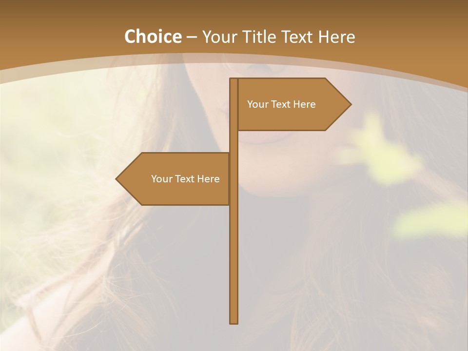 Purely Sensual Summer PowerPoint Template