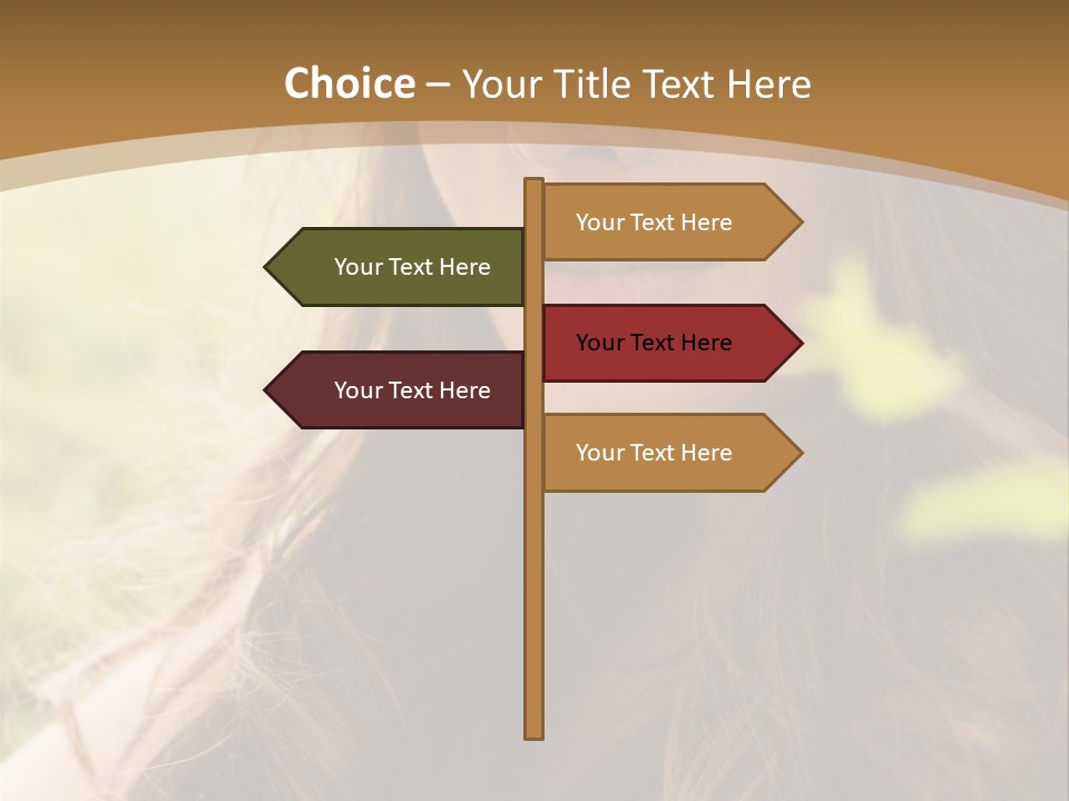 Purely Sensual Summer PowerPoint Template