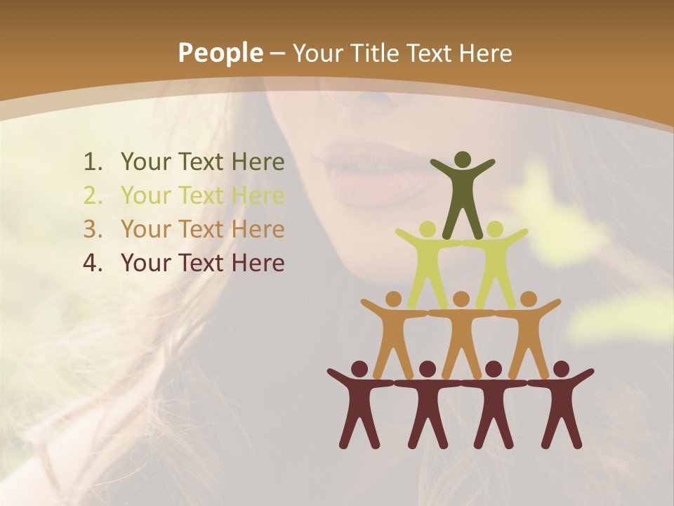 Purely Sensual Summer PowerPoint Template