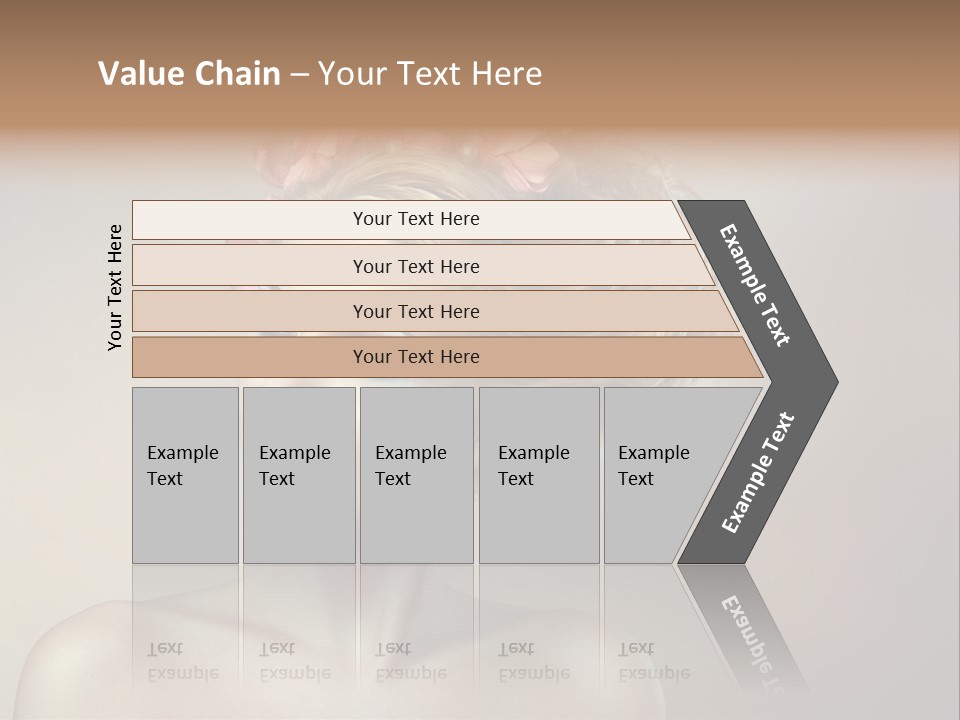 Gentle Girl Eyes PowerPoint Template