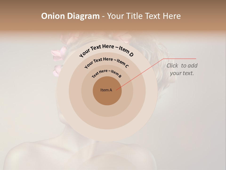 Gentle Girl Eyes PowerPoint Template