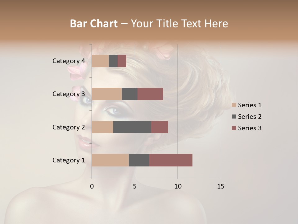 Gentle Girl Eyes PowerPoint Template