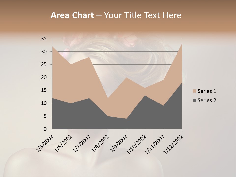 Gentle Girl Eyes PowerPoint Template