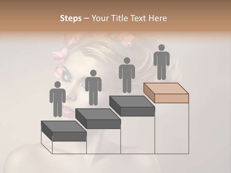 Gentle Girl Eyes PowerPoint Template