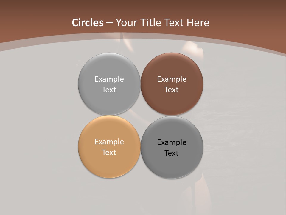 Female Brutal Young PowerPoint Template