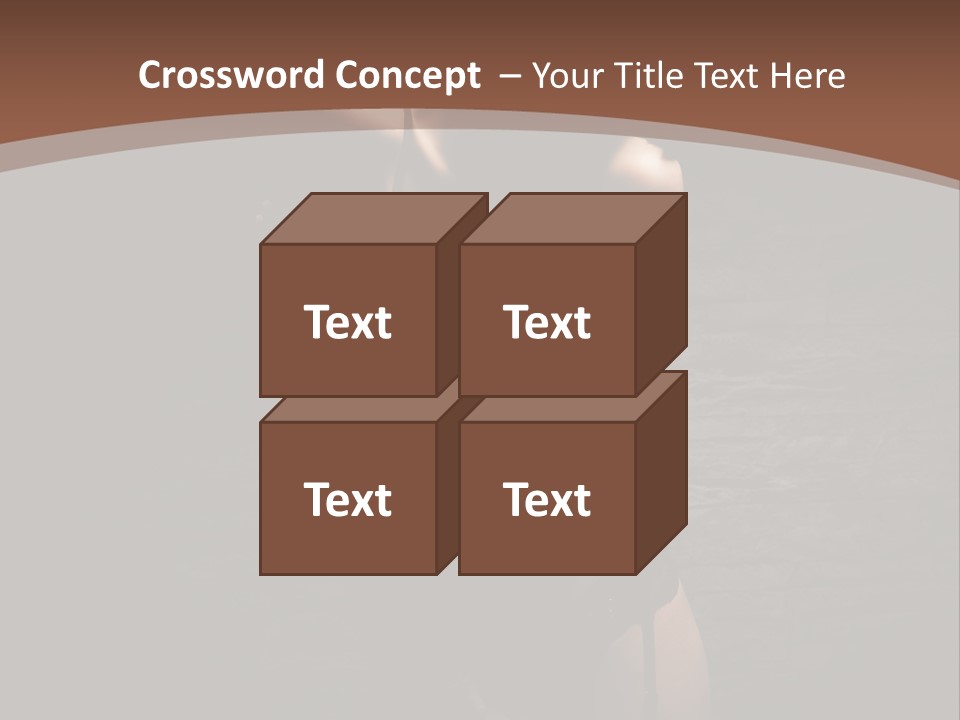 Female Brutal Young PowerPoint Template