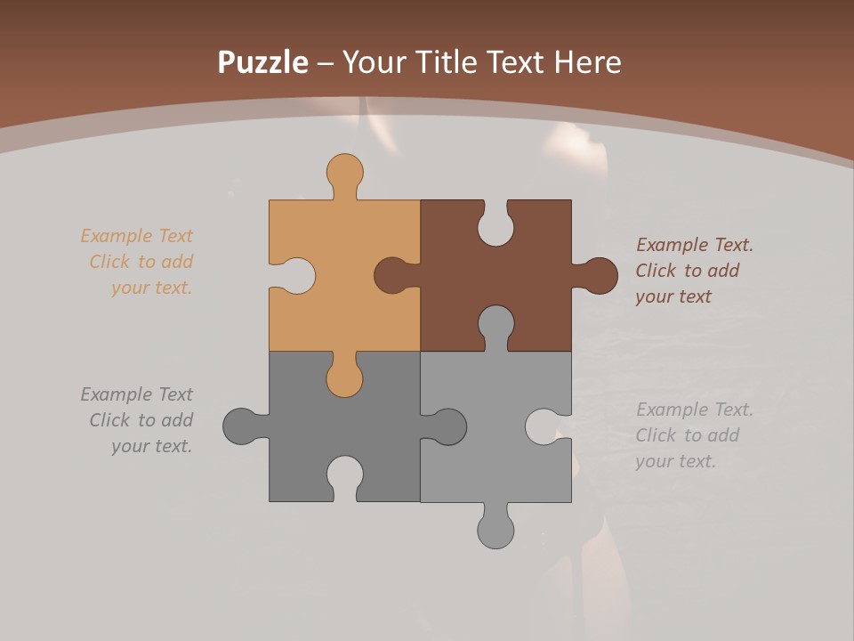 Female Brutal Young PowerPoint Template