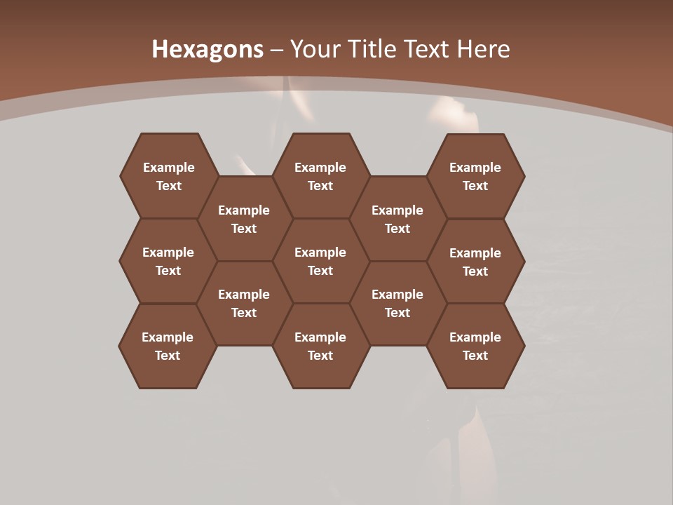 Female Brutal Young PowerPoint Template