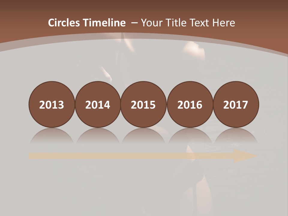 Female Brutal Young PowerPoint Template