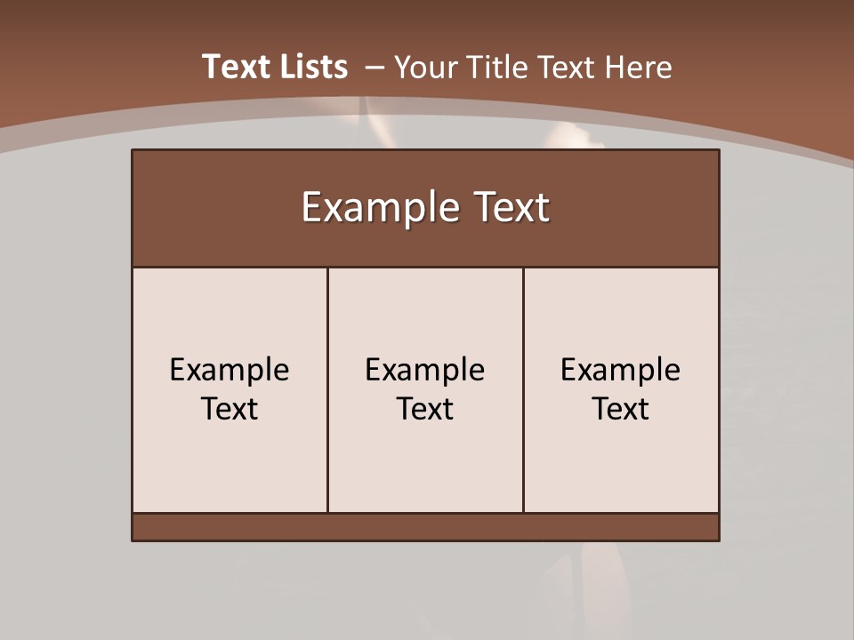 Female Brutal Young PowerPoint Template