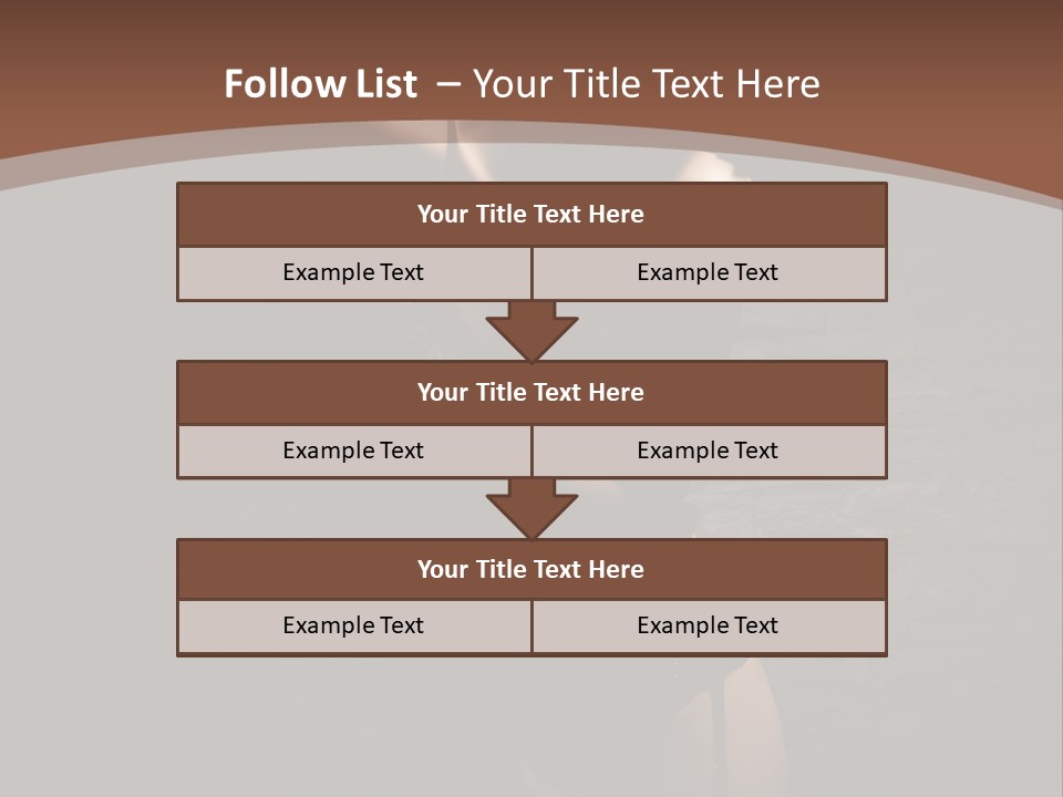 Female Brutal Young PowerPoint Template
