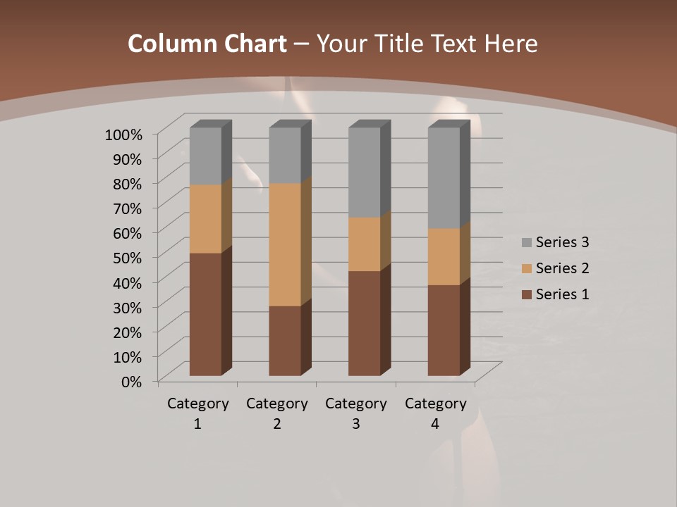 Female Brutal Young PowerPoint Template