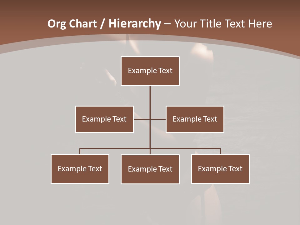 Female Brutal Young PowerPoint Template