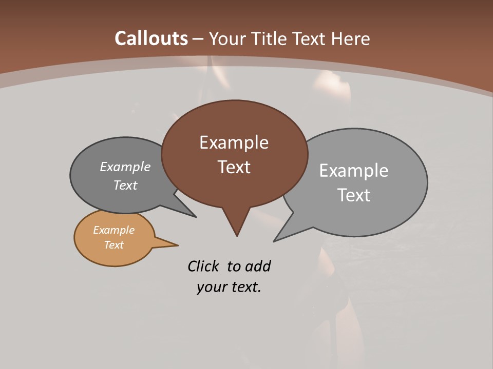 Female Brutal Young PowerPoint Template