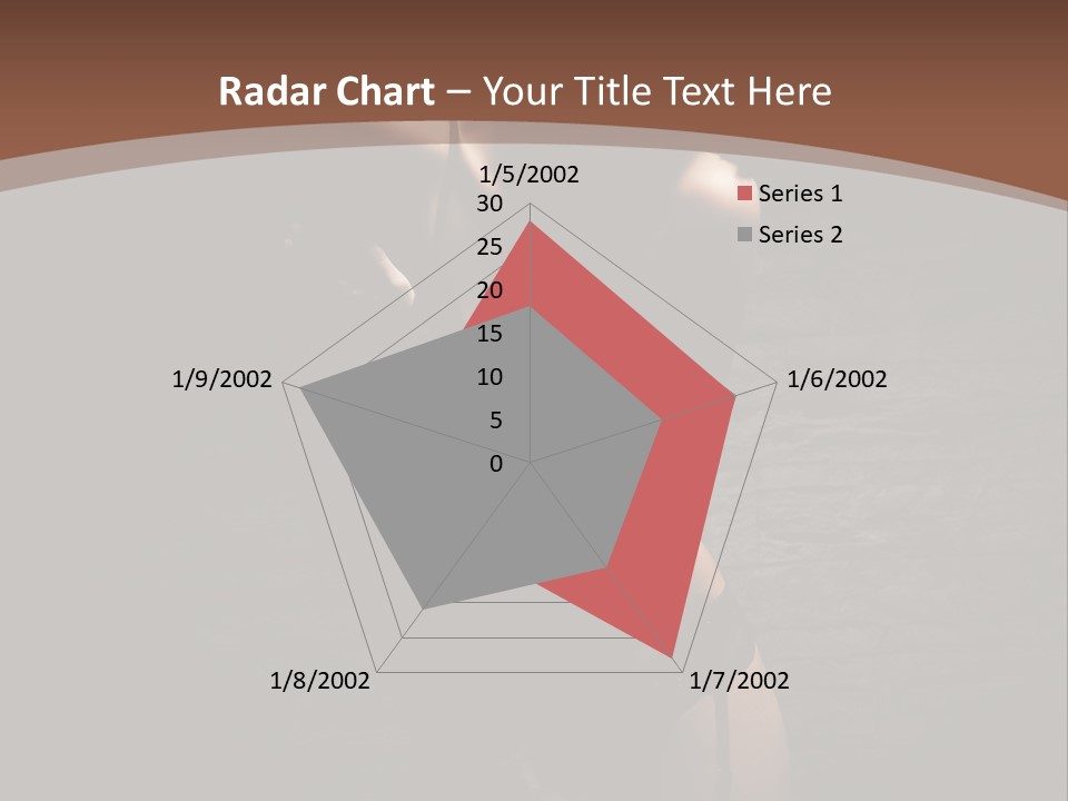 Female Brutal Young PowerPoint Template