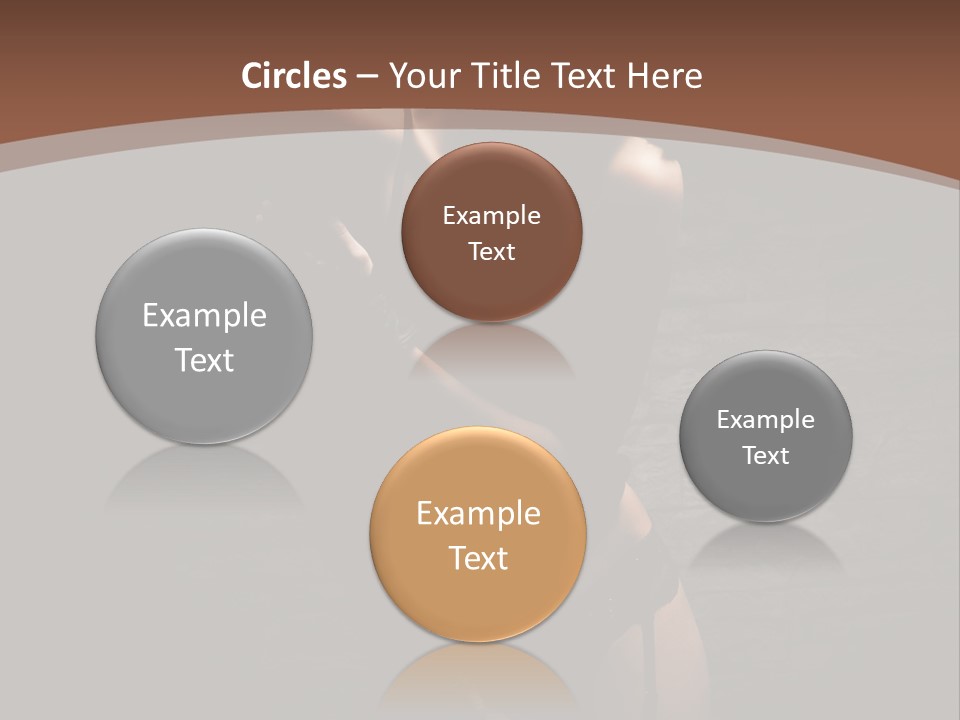 Female Brutal Young PowerPoint Template