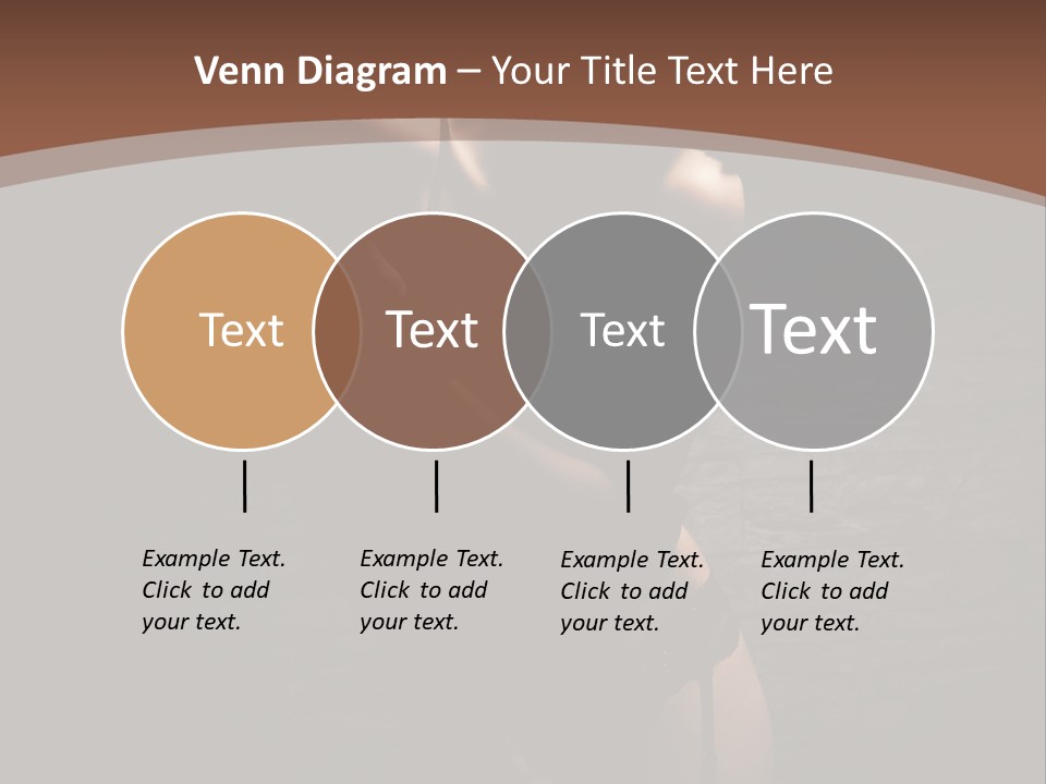 Female Brutal Young PowerPoint Template