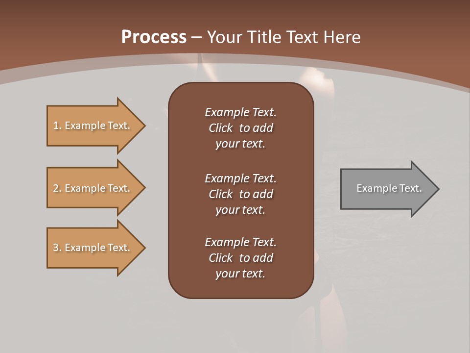 Female Brutal Young PowerPoint Template