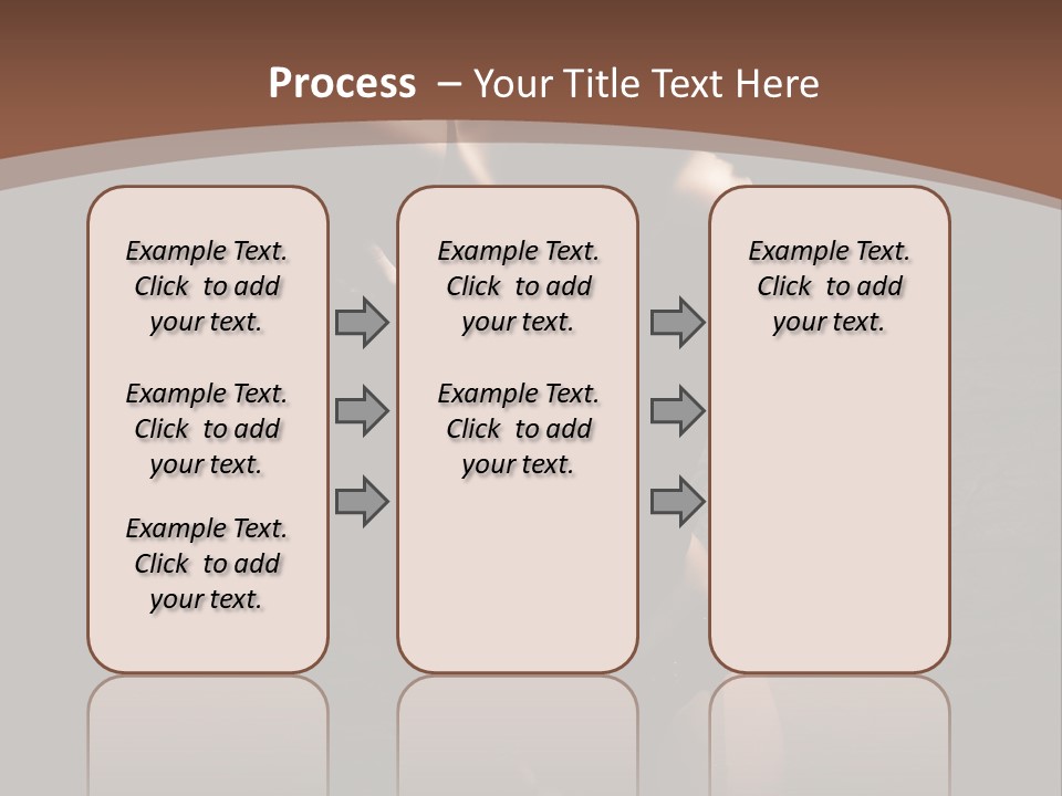 Female Brutal Young PowerPoint Template