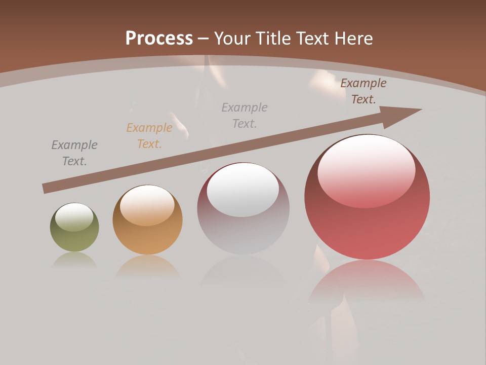 Female Brutal Young PowerPoint Template