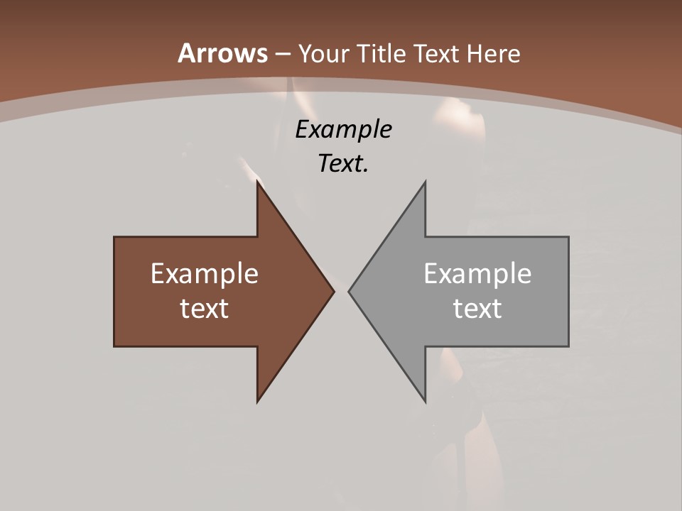 Female Brutal Young PowerPoint Template