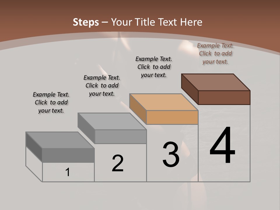 Female Brutal Young PowerPoint Template