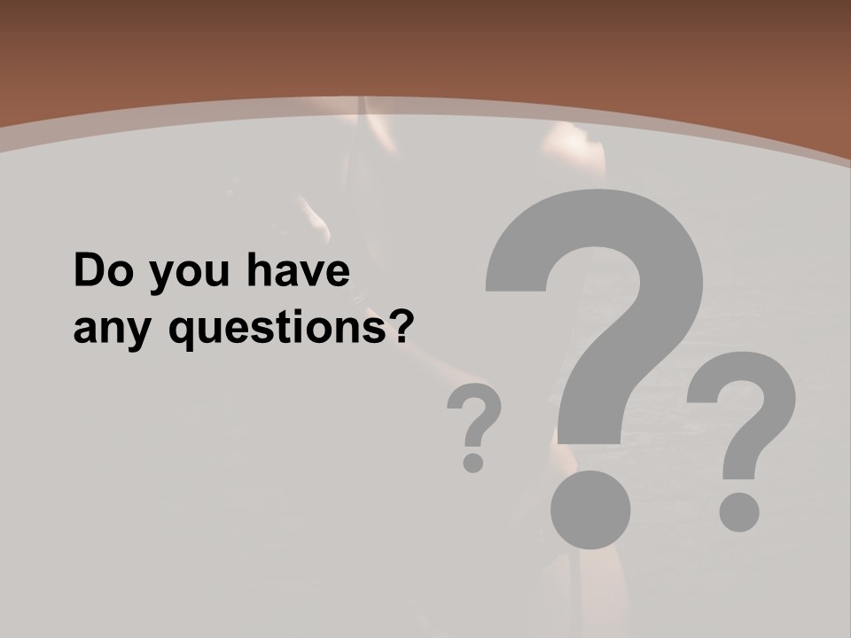 Female Brutal Young PowerPoint Template