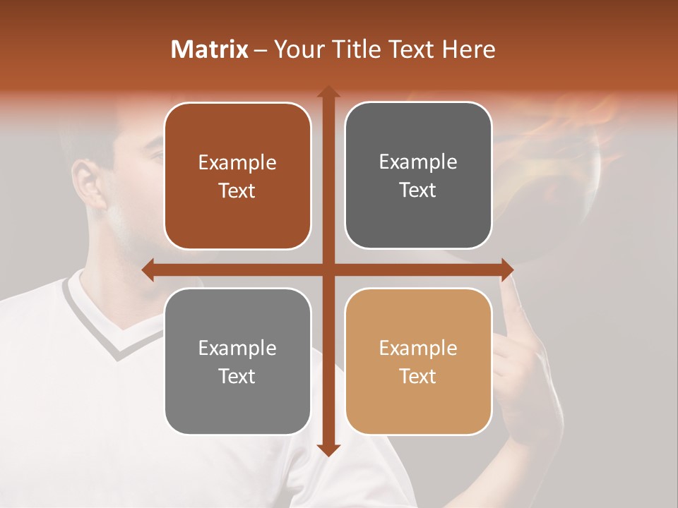 Dark People Human PowerPoint Template