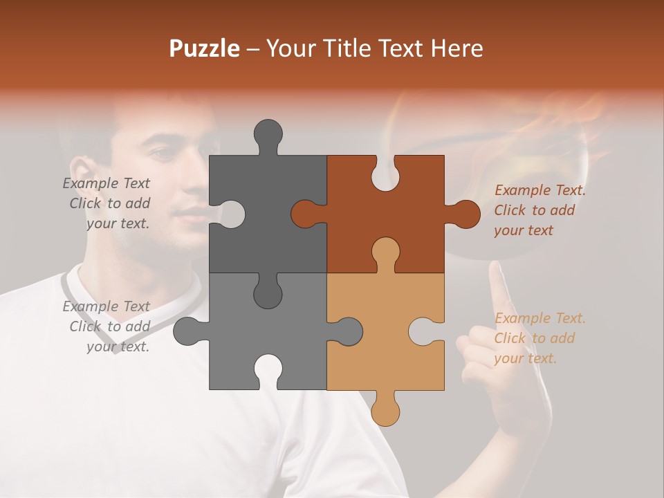 Dark People Human PowerPoint Template