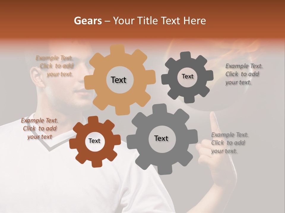 Dark People Human PowerPoint Template