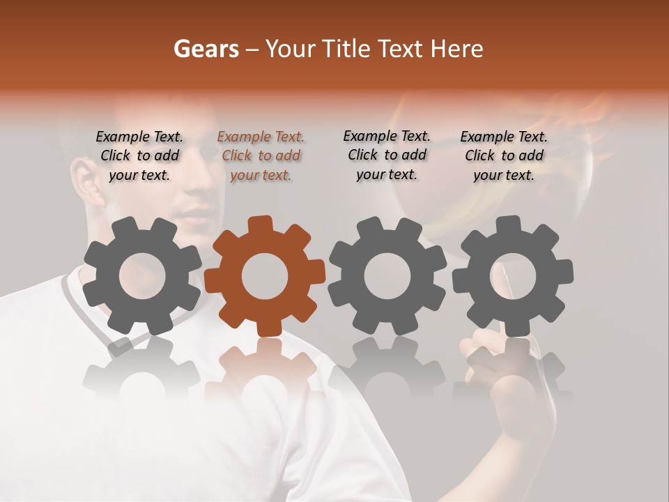 Dark People Human PowerPoint Template