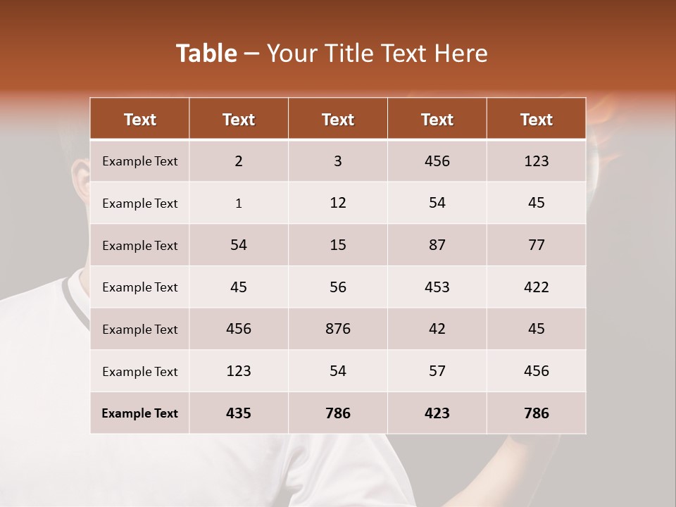 Dark People Human PowerPoint Template