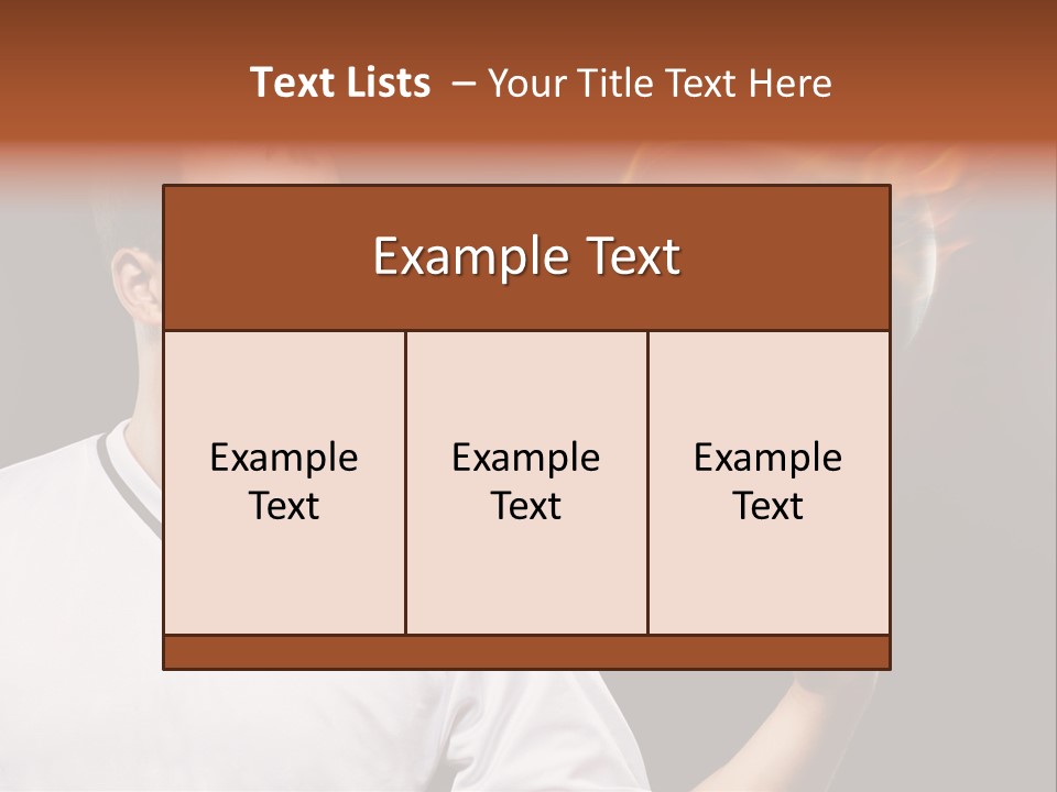 Dark People Human PowerPoint Template