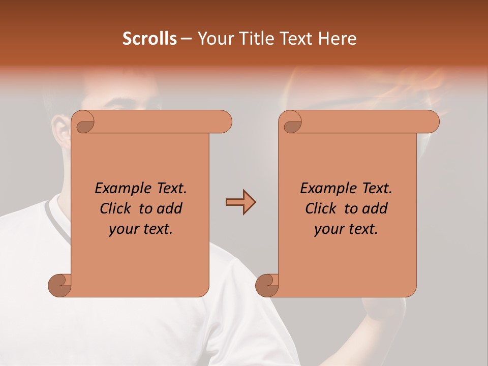 Dark People Human PowerPoint Template