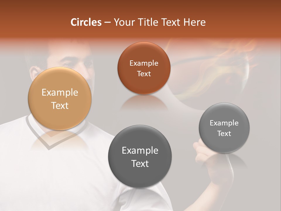 Dark People Human PowerPoint Template