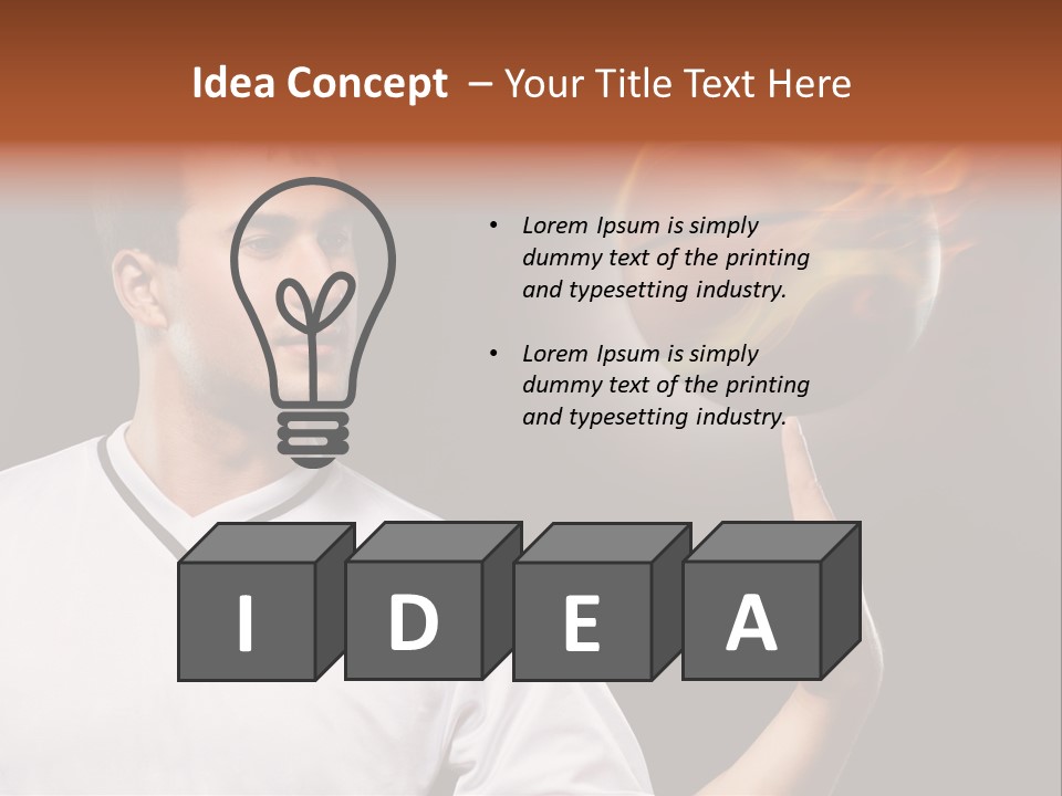 Dark People Human PowerPoint Template