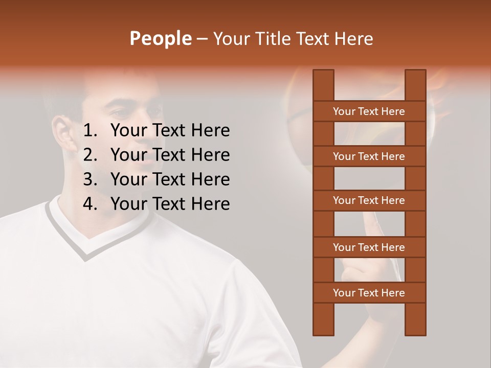 Dark People Human PowerPoint Template