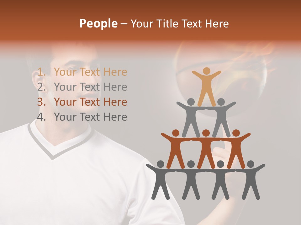 Dark People Human PowerPoint Template