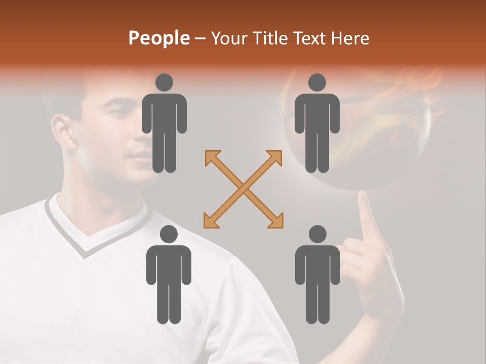 Dark People Human PowerPoint Template