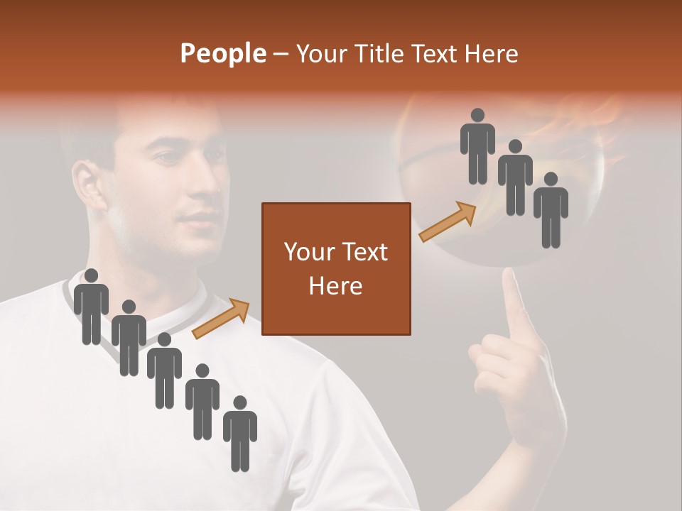 Dark People Human PowerPoint Template