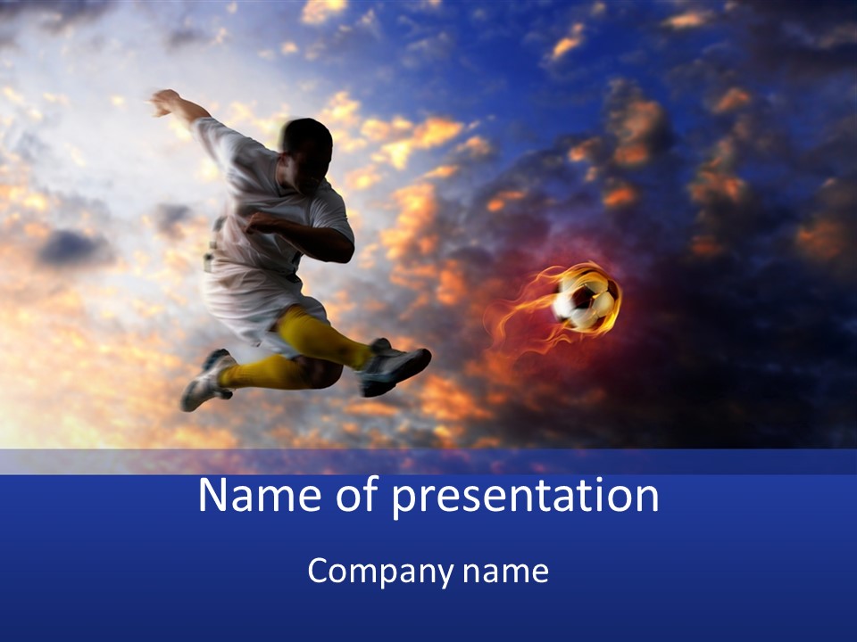 Success Football Leisure PowerPoint Template