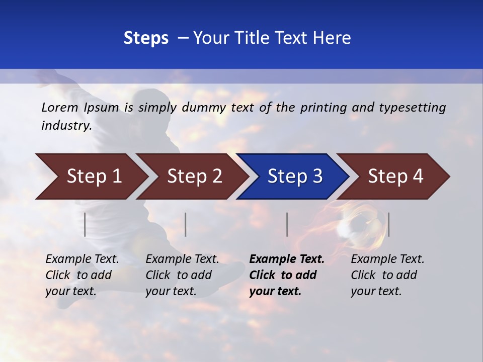 Success Football Leisure PowerPoint Template
