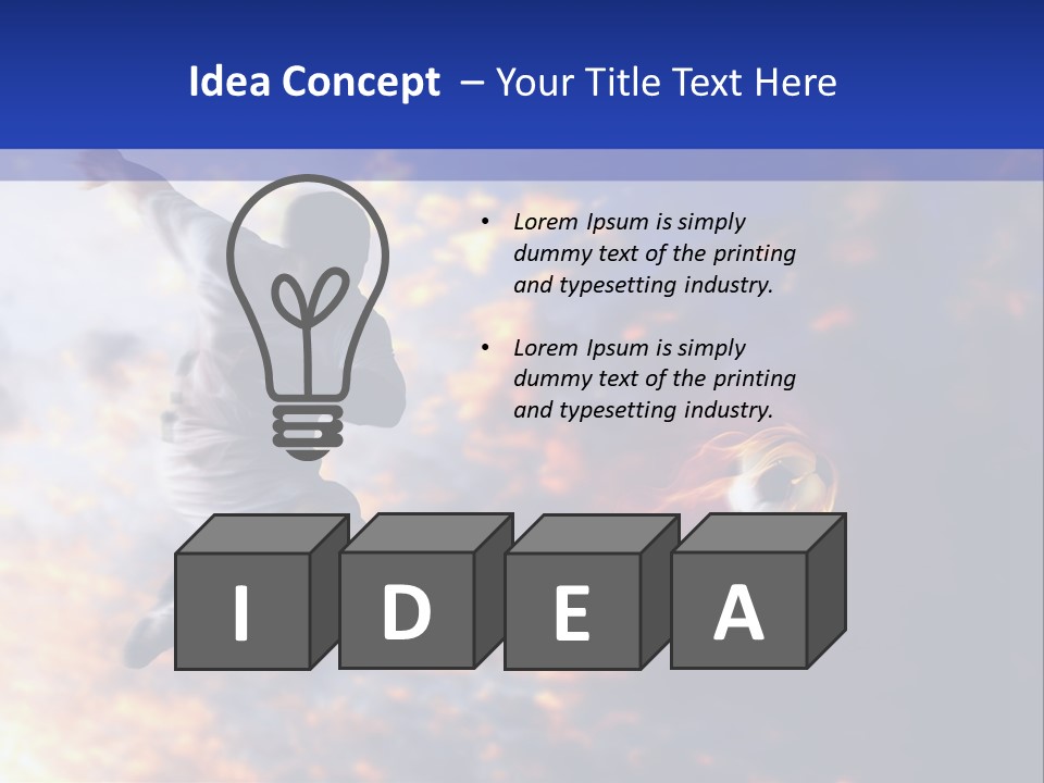 Success Football Leisure PowerPoint Template