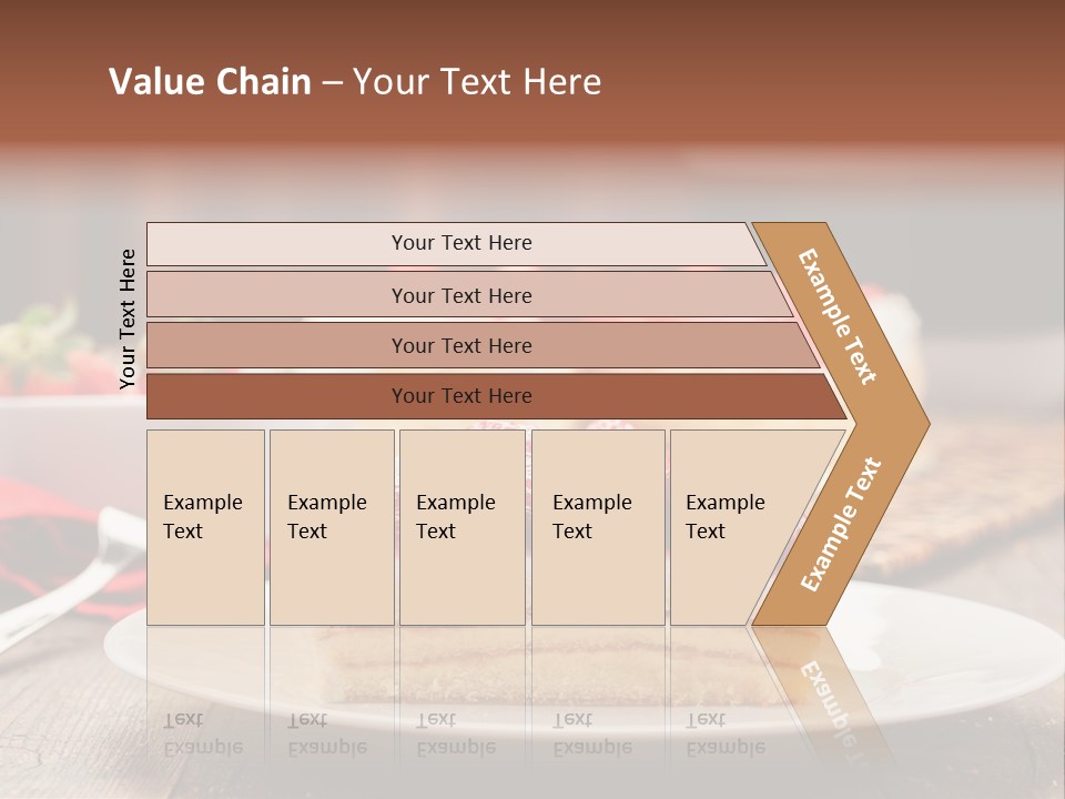 Eating Slice Sweet PowerPoint Template