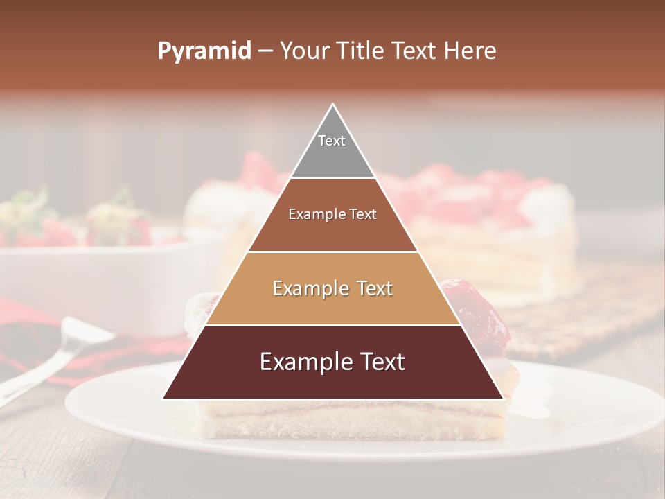 Eating Slice Sweet PowerPoint Template