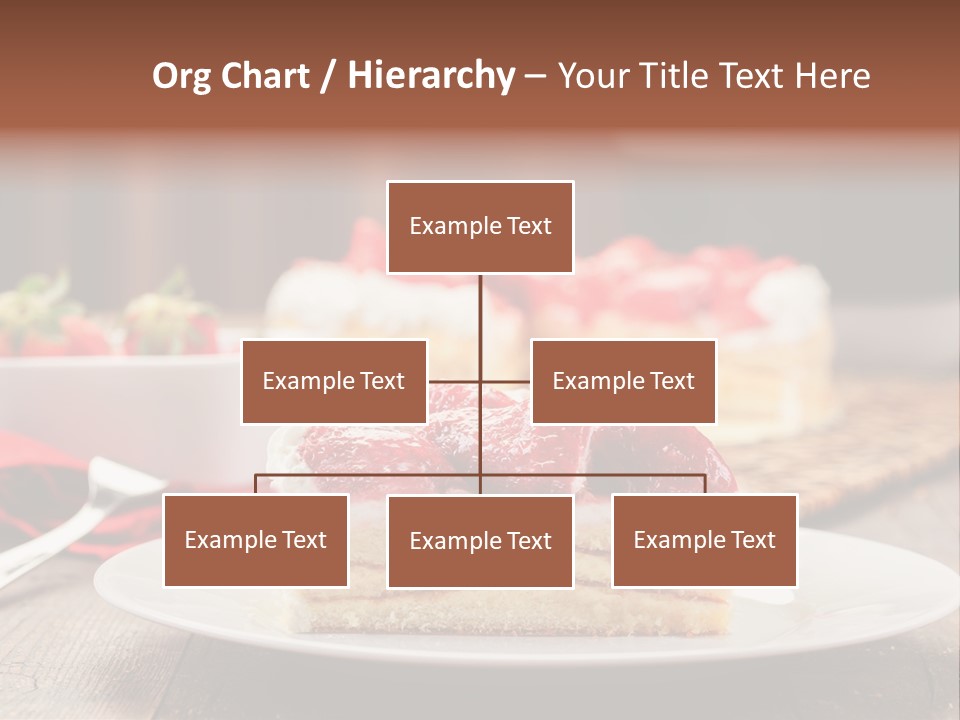 Eating Slice Sweet PowerPoint Template