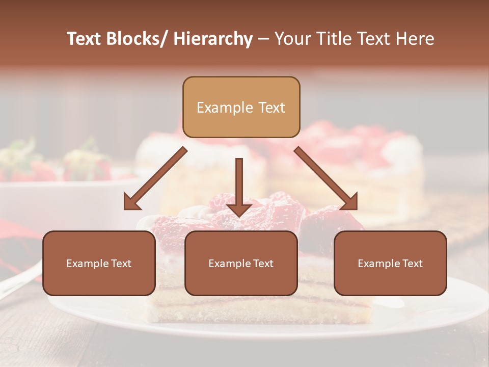 Eating Slice Sweet PowerPoint Template